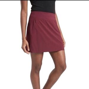 Athleta Burgundy Skort